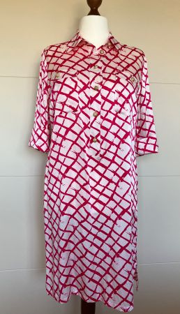 Vintage Designerkleid 100% Seide Contessa ROBERTA Gr. 42-44