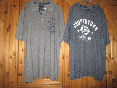 2 ER SET SHIRTS GROSSE GRÖSSE 4 XL 66/68