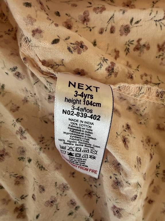 Next Vestiti & Gonne: Next Rosa Sommerkleid Gr 104 – Usato da Kesswil venduto da canvas12 3