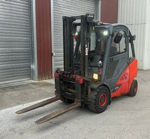 Dieselstapler Linde mit Waage
