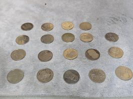 Collection pièces 5chf Suisse  divers années 💰