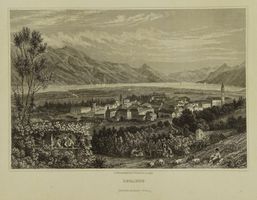 LUGANO, STAHLSTICH 1836/1838