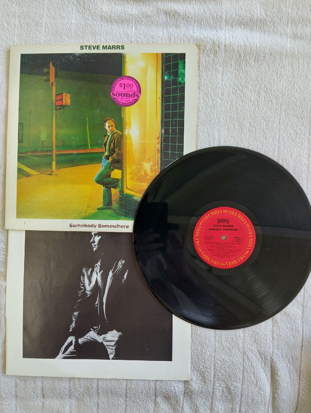 Dischi in vinile: Vinyle Steve Marrs "Somebody Somewhere" - – Usato da Reconvilier venduto da mpa_7b2k