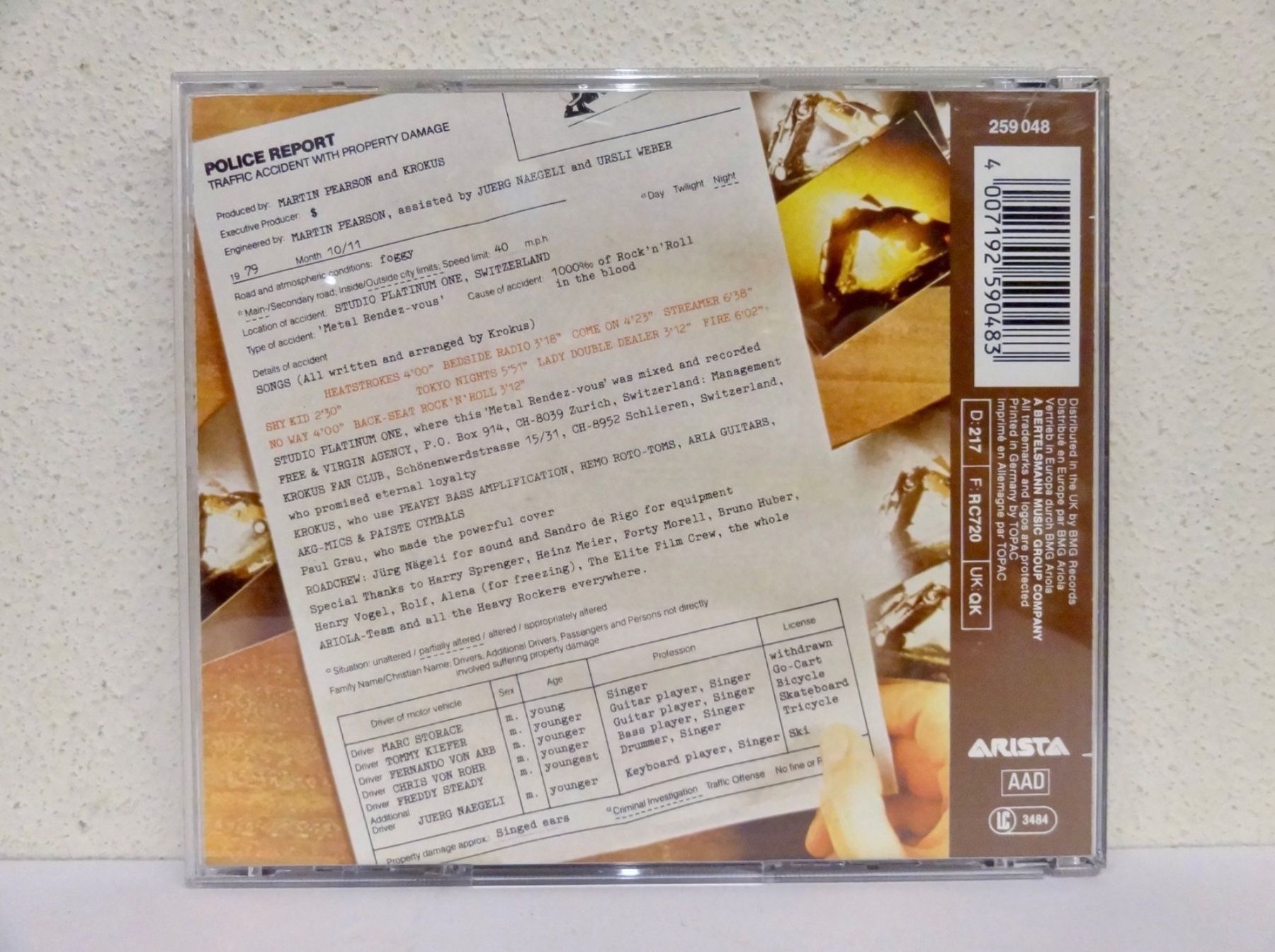 CD: CD KROKUS / METAL RENDEZ-VOUS – Nuovo (secondo la descrizione) da Kerzers venduto da djstarsky73 1