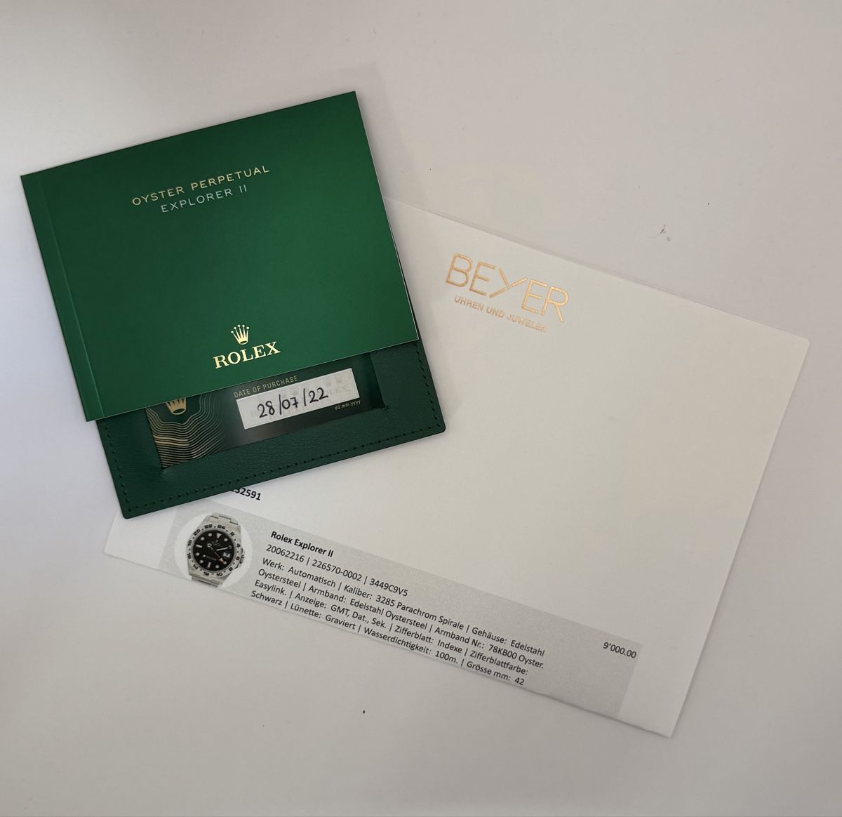 Rolex Montres: Rolex Explorer II 226570 – D'occasion à Roggwil BE par vdu_s2ss 3