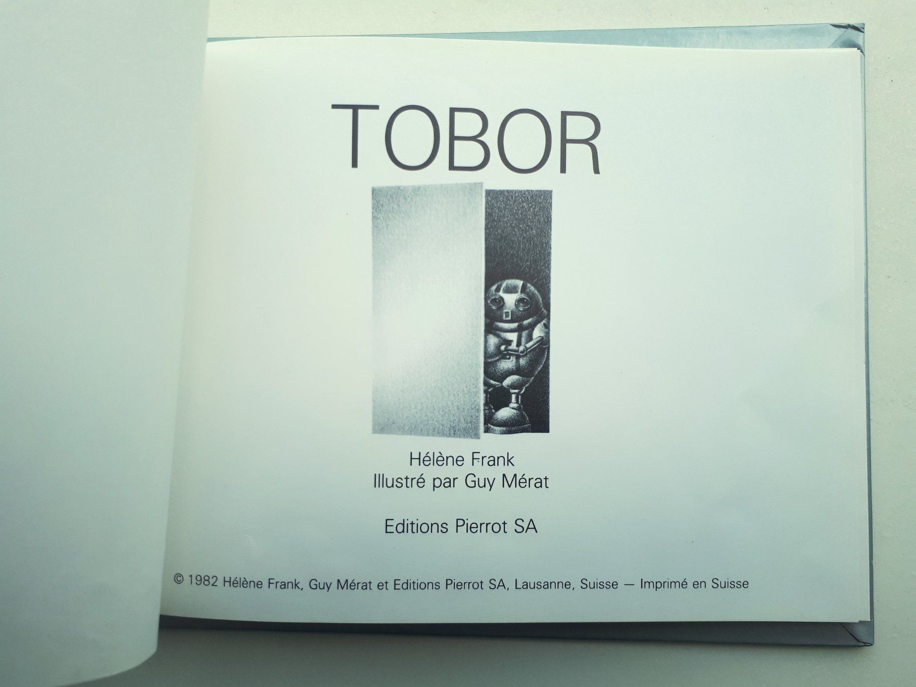 Libri: Helene Frank - Guy Merat : Tobor – Usato da Lausanne venduto da LasloH 1