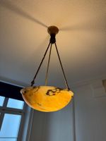 Antike Alabaster Lampe aus Wohnungsauflösung