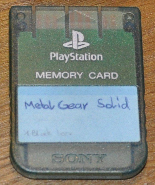 Sony Memory Units & Memory Cards: Original Memory Card (PS1) – Gebraucht aus Gelterkinden von Ltsmash