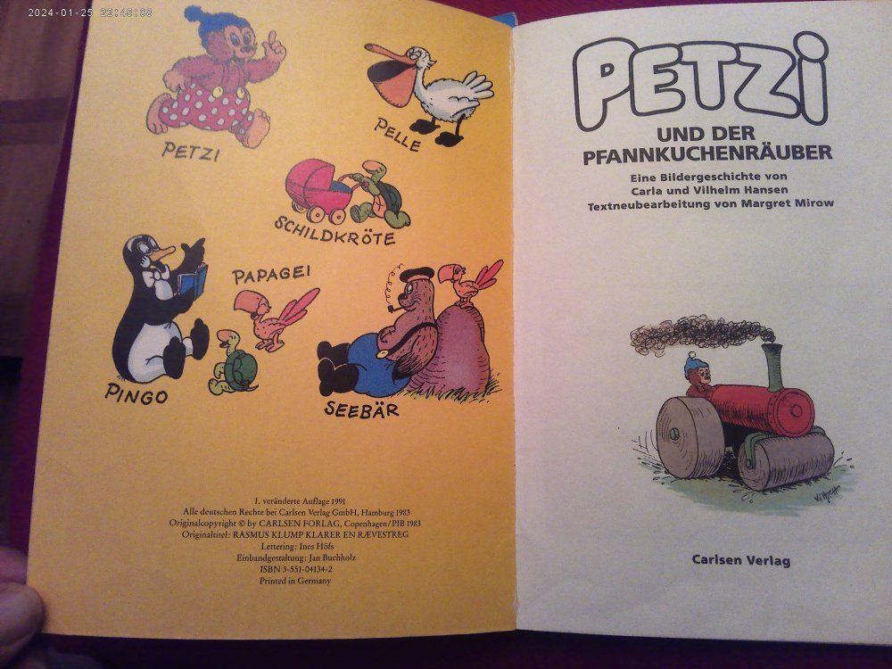 Comics: COMIC: 2 x Petzi CARLSEN VERLAG!!!! – Gebraucht aus Volketswil von nemo2000 1