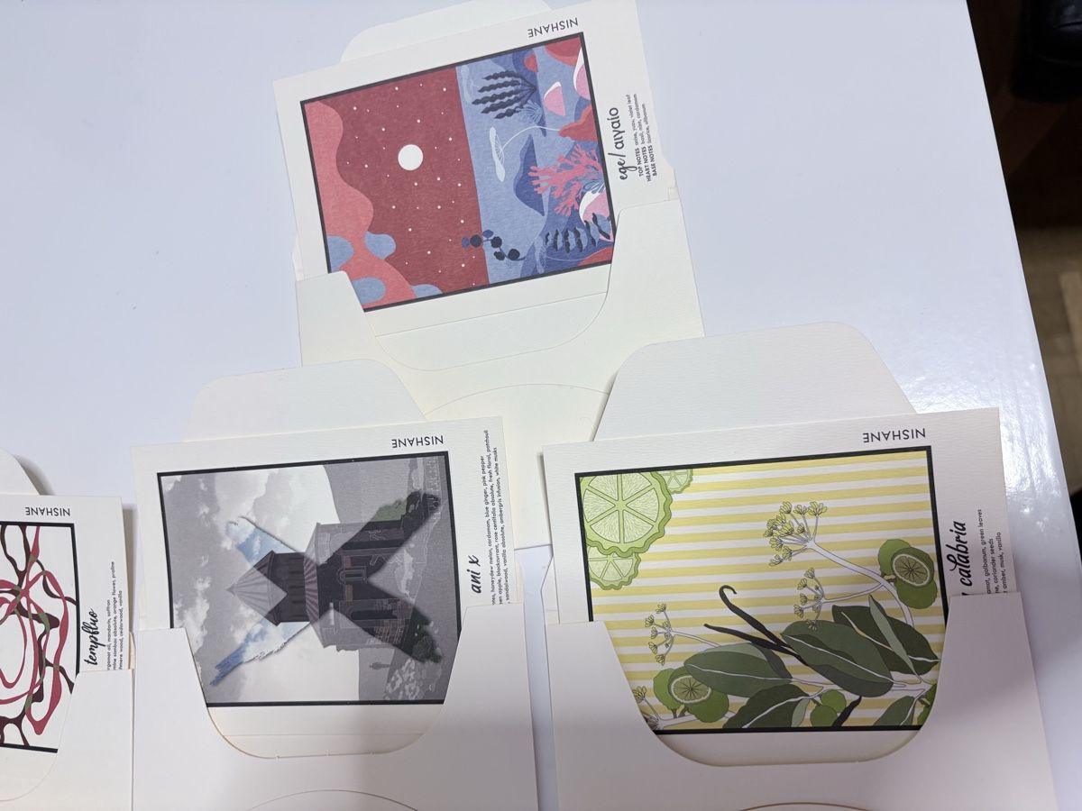 Cartes: Nishane Parfüm Karten  – Neuf (Voir description) à Frenkendorf par kokira 1