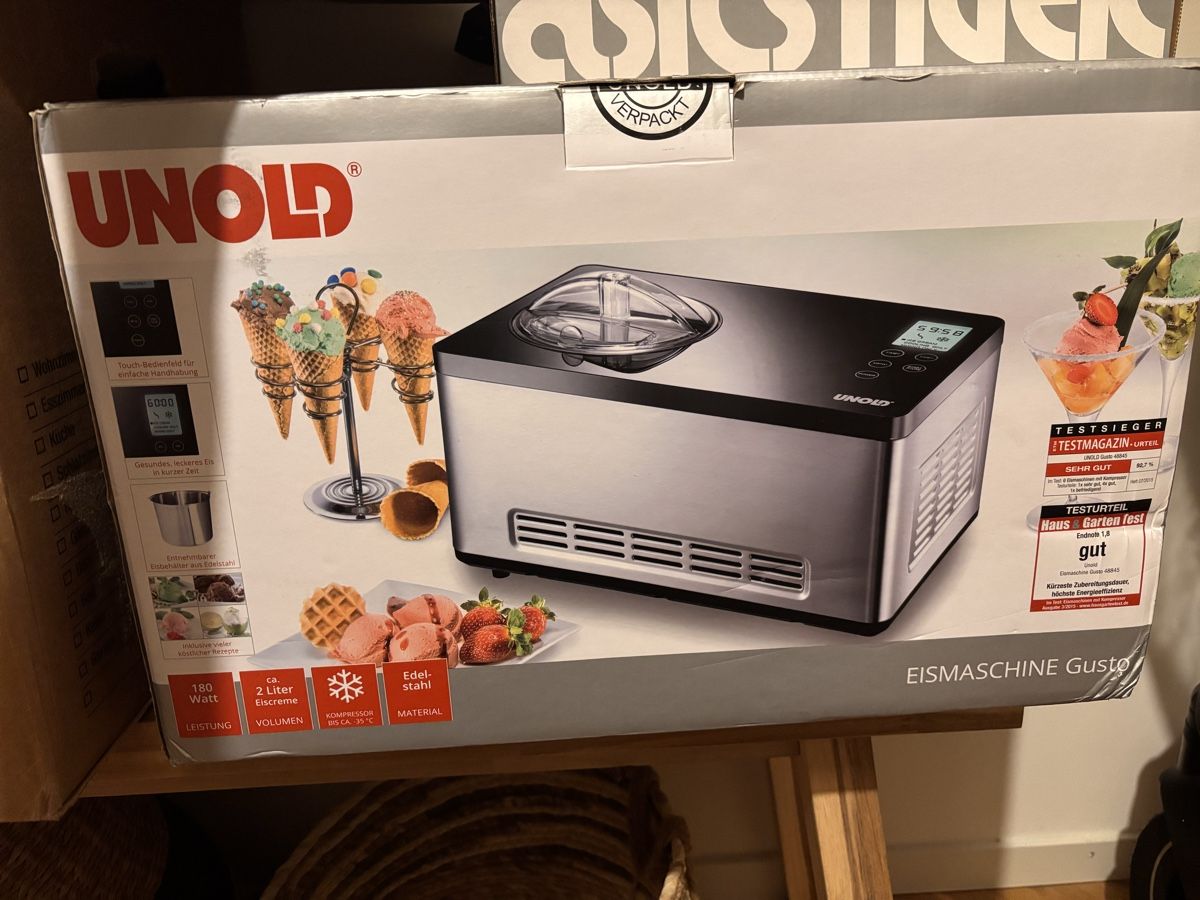 Elettrodomestici da cucina: Onold Glacemaschine / Eismaschine – Nuovo (secondo la descrizione) da Zürich venduto da nat_8cwq 1