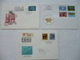 1968 - 75 3 Belege BEA