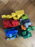 Lego Duplo Konvolut: ca. 450 Steine, Figuren etc. 