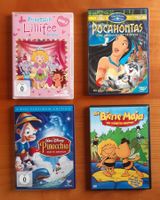 Biene Maja, Pocahontas, Lillifee und 2 Disc von Pinocchio