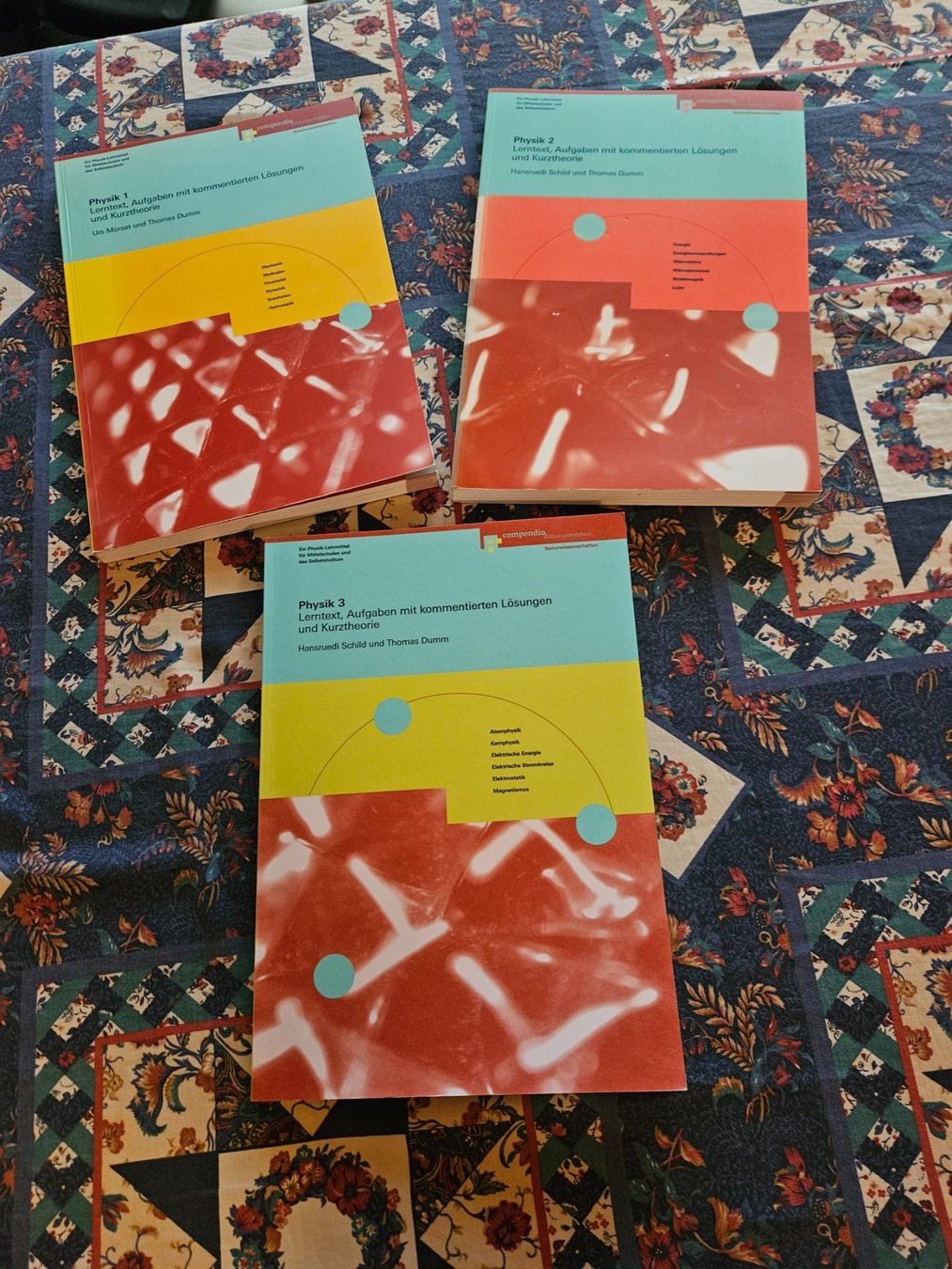 Libri: Compendio Physik (Bände 1, 2 und 3) / Schild und Thomas Dumm – Usato da Schachen b. Herisau venduto da lilienstrauch