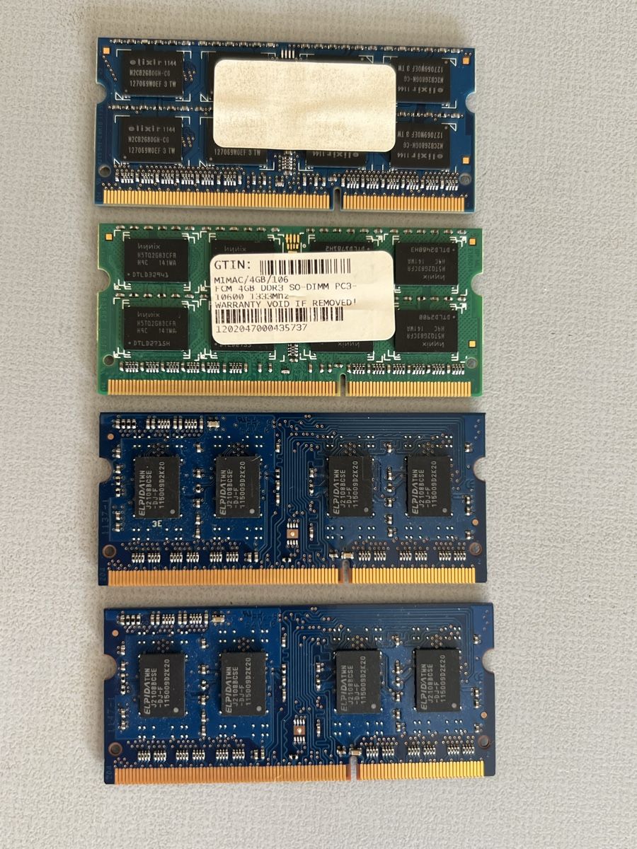 Memory / RAM: SO-DIMM RAM 12GB PC3-10600 – Gebraucht aus Lausanne von William7 3