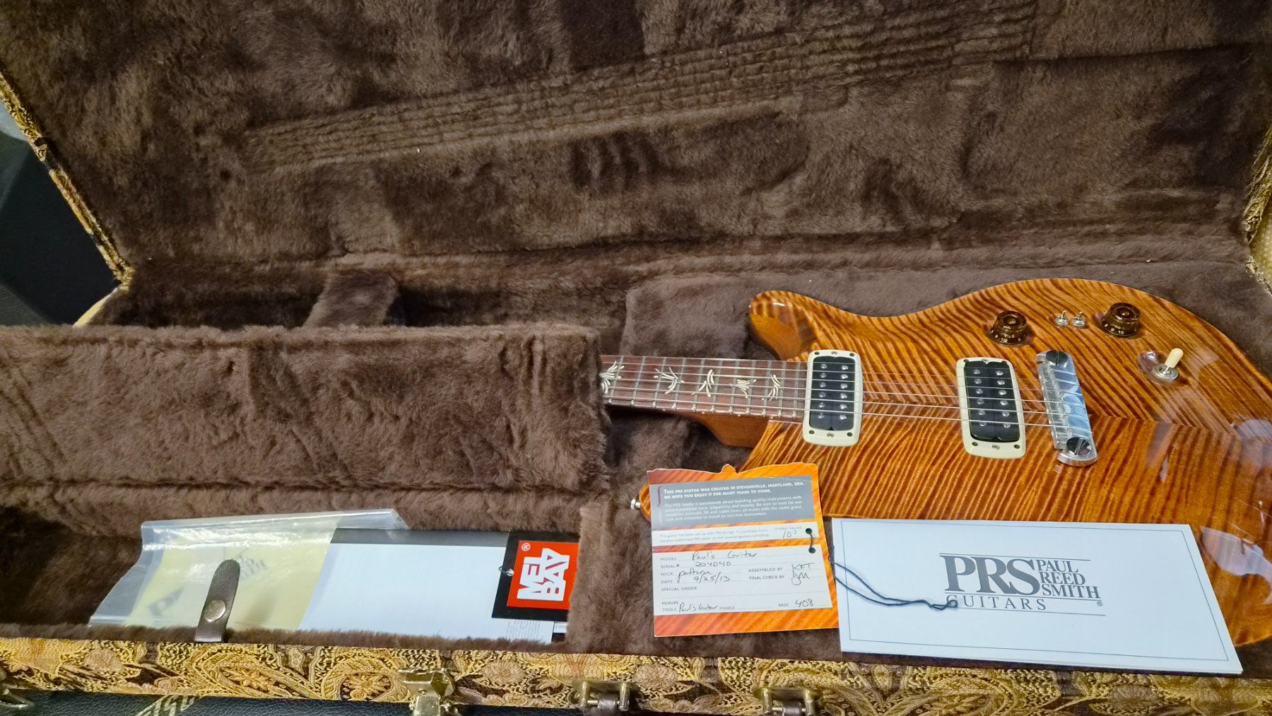 PRS Strumenti musicali: PRS Pauls Guitar 2013 – Usato da pieterlen venduto da AntonelloGuitars 1