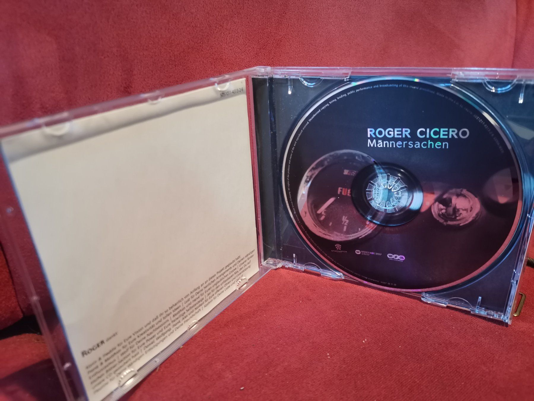 CD: Roger Cicero CD Männersachen – Usato da Zofingen venduto da noise123 1