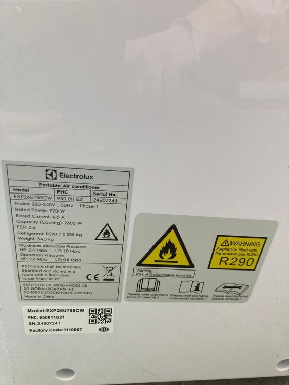 Condizionatore Electrolux 3