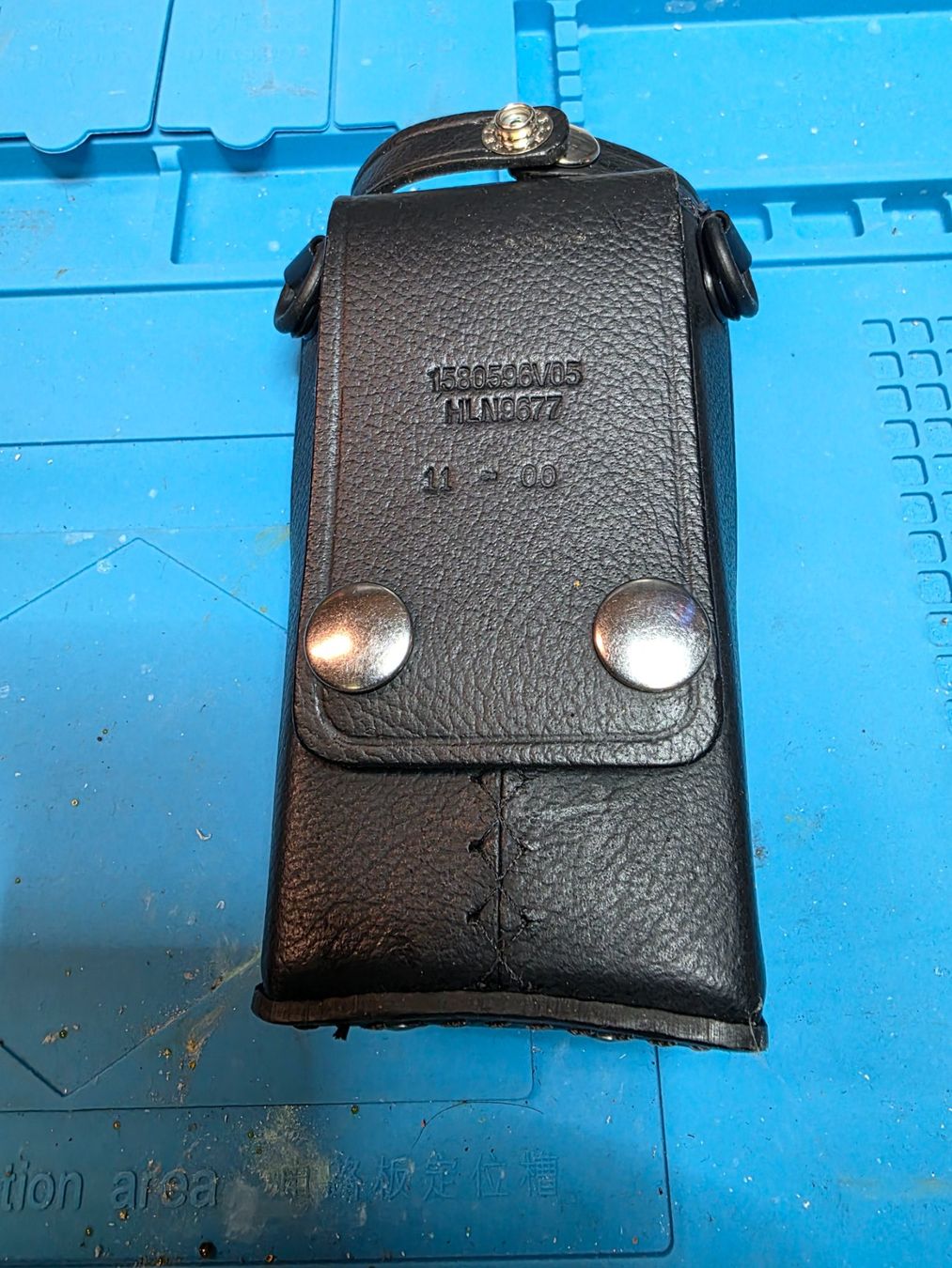Motorola Funktechnik: Funkgerät Motorola GP380 Ledertasche – Gebraucht aus Zürich von HB9EZE 1