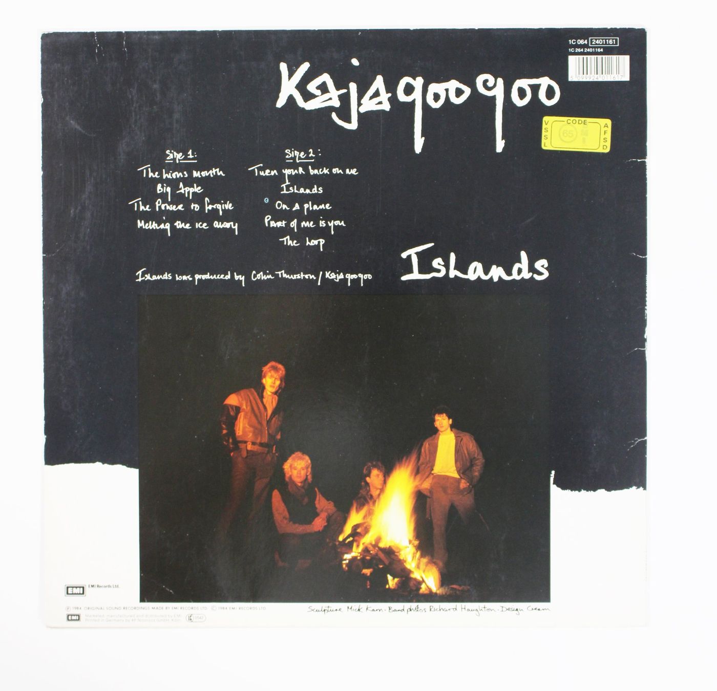 Dischi in vinile: Vinyl LP KAJAGOOGOO - ISLANDS - Synth Pop 1984 – Usato da Brüttisellen venduto da Collector-Corner 1