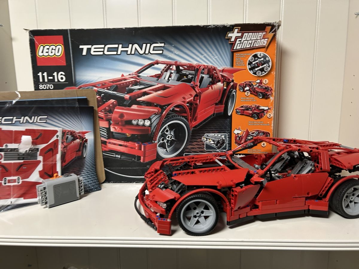 Lego Kit di costruzioni: LEGO Technic 8070, Supercar mit Original Verpackung – Usato da Wegenstetten venduto da Pumukel85