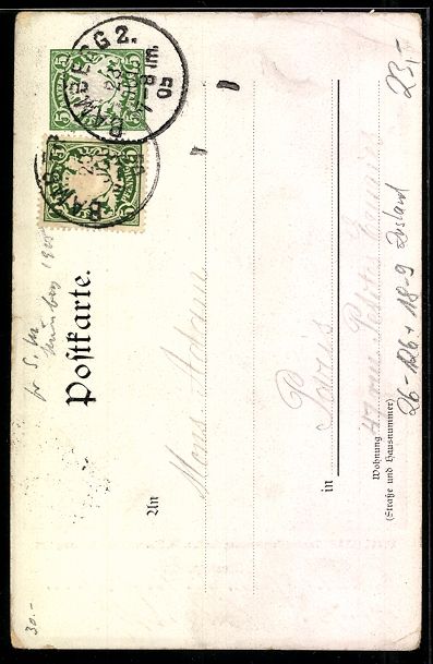 Cancelleria postale: Edward Theodore Compton: Altenburg, Schl – Usato da Berlin venduto da bartko-reher 1