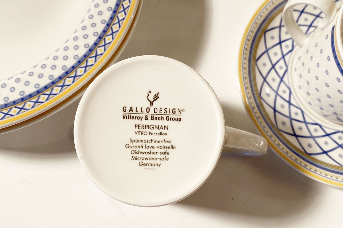 Villeroy & Boch Geschirrsets: Villeroy & Boch Perpignan Geschirr Set Gallo Design – Gebraucht aus Ballwil von ClassicGallery 1