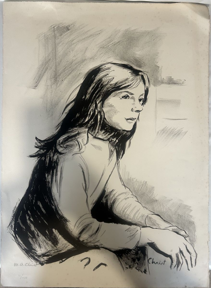 Grafica & Litografie: Lithographie Martin Alfred Christ 36/130 – Usato da Oftringen venduto da Michaels011