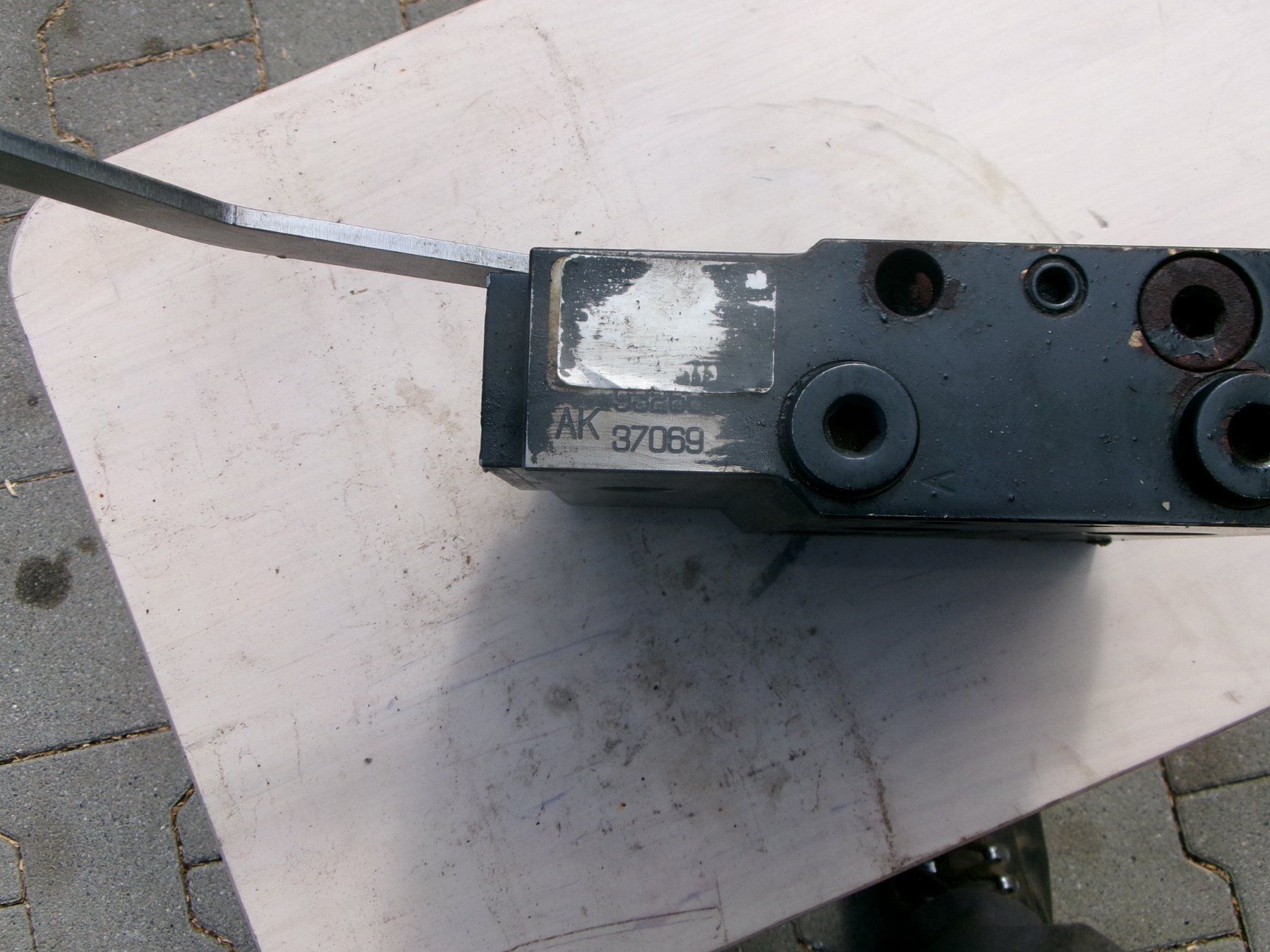 Trattori: AK -Hydraulik  -Doppelwirkendes Steuerventil - – Difettoso da Eschenbach SG venduto da GM-29 1