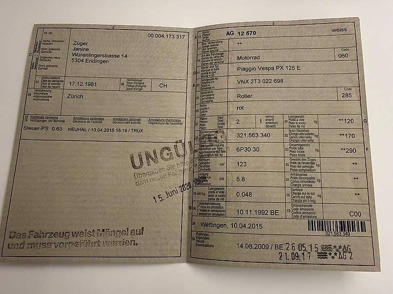 Vespa Scooter: Vespa PX 125 E – Usato da Zürich venduto da Ingrid54 4