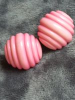 Vintage Pink Ohrclips, 60er Jahre