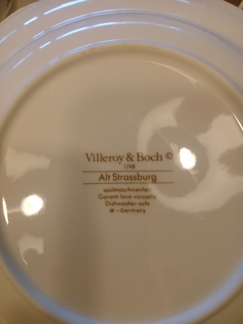 Villeroy & Boch Set di piatti: Villeroy et boch  Alt strasbourg 107 pc – Usato da Corcelles-Payerne venduto da evalyne 1