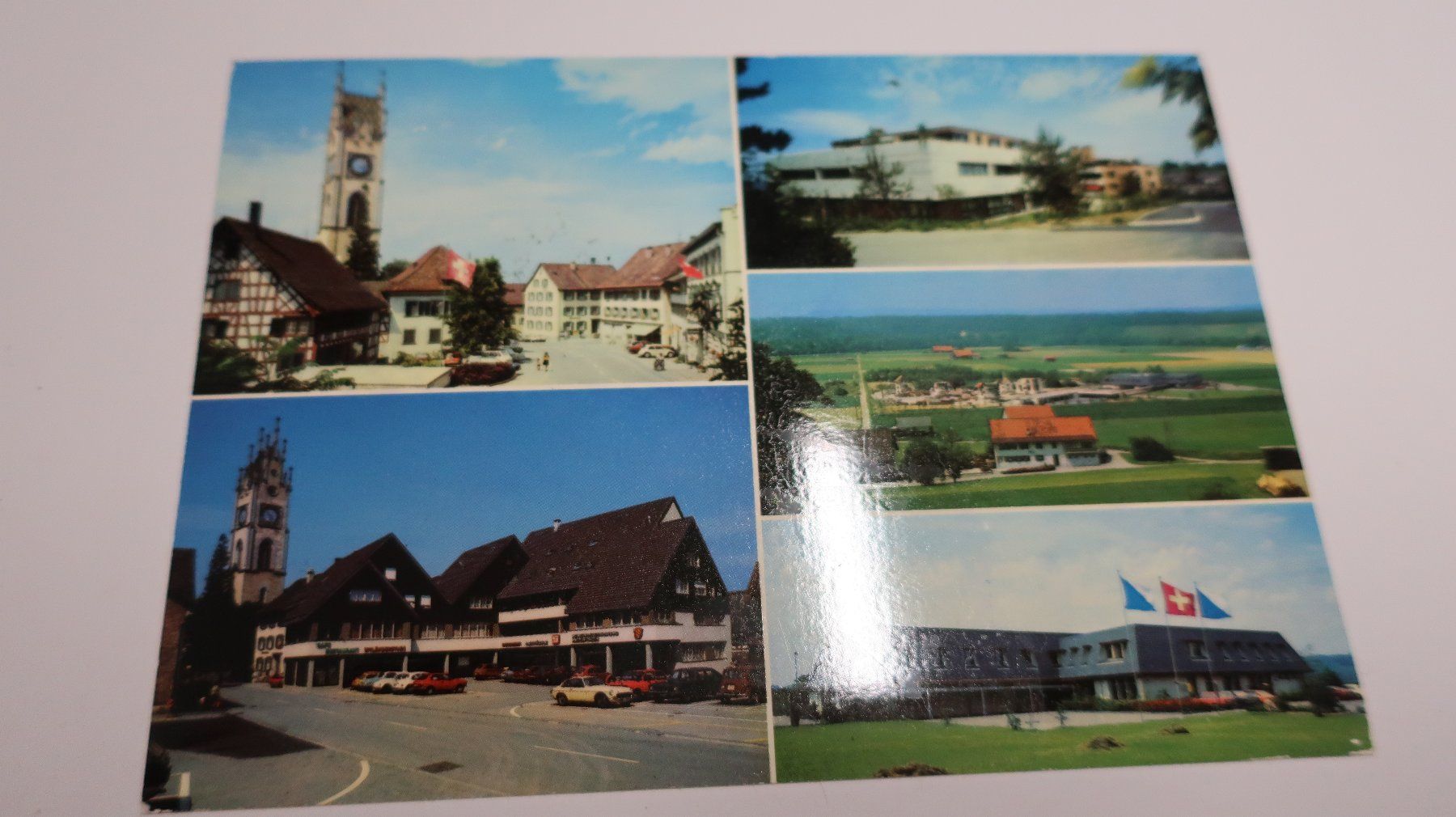 Cartoline postali: Andelfingen ZH  1982  Multivues – Usato da Cormoret venduto da Pascalll2001 1
