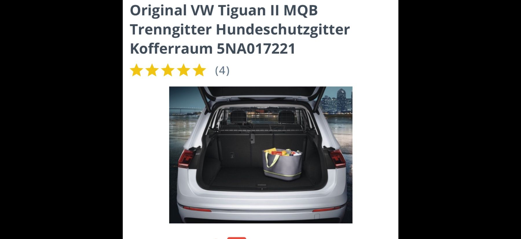 Gitter & Roste: VW Tiguan Trenngitter – Gebraucht aus Mettmenstetten von chipcy12 4