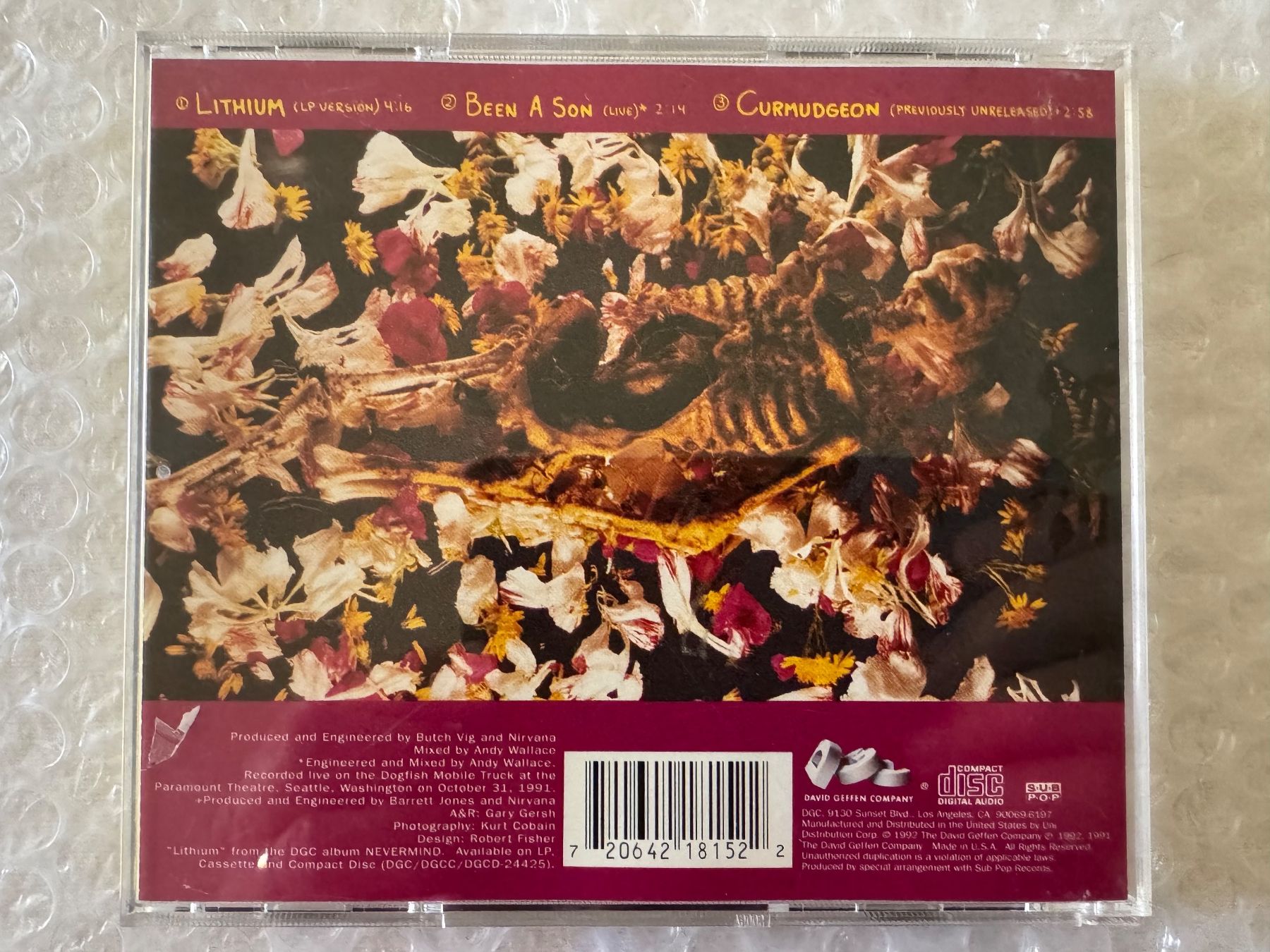 CD: Nirvana - Lithium (Maxi-Single / Sammler Rarität!) – Nuovo (secondo la descrizione) da Duggingen venduto da Kisha010 2