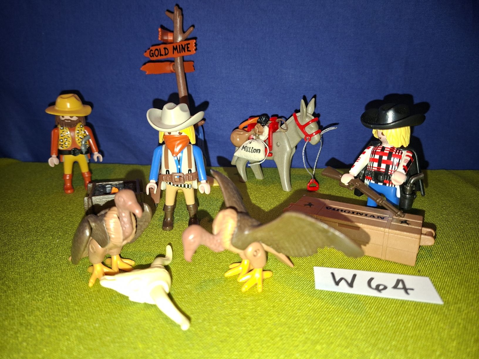Playmobil Giocattoli: Western,Banditen W64 – Usato da Aarberg venduto da Fink010