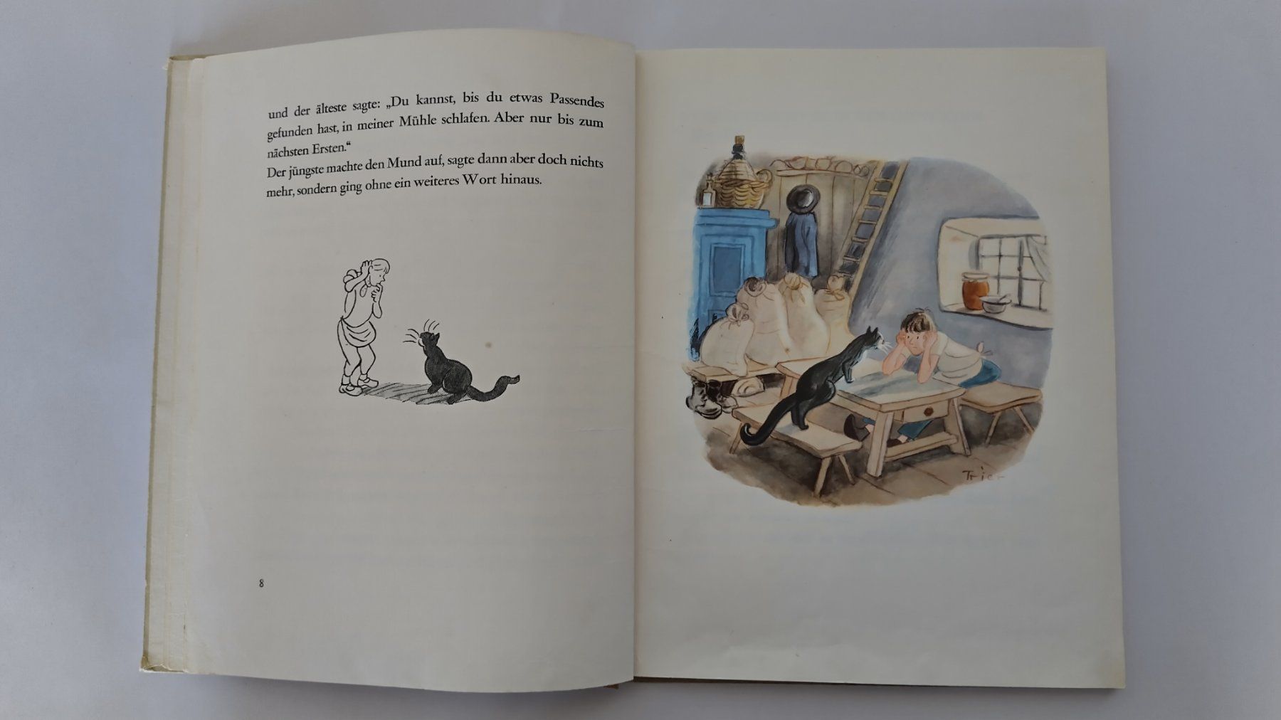 Libri: Erich Kästner - Der gestiefelte Kater / Walter Trier / 1950 – Usato da Bellach venduto da JingleJerry 4