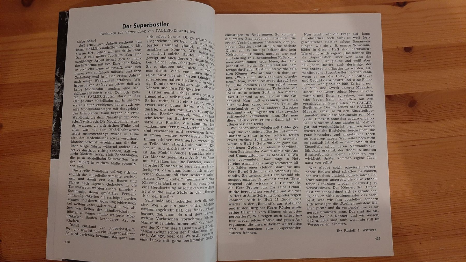 Faller Modelleisenbahnen: 3 FALLER - Magazine von 1959 – Gebraucht aus Wiesendangen von pau_56xn 4