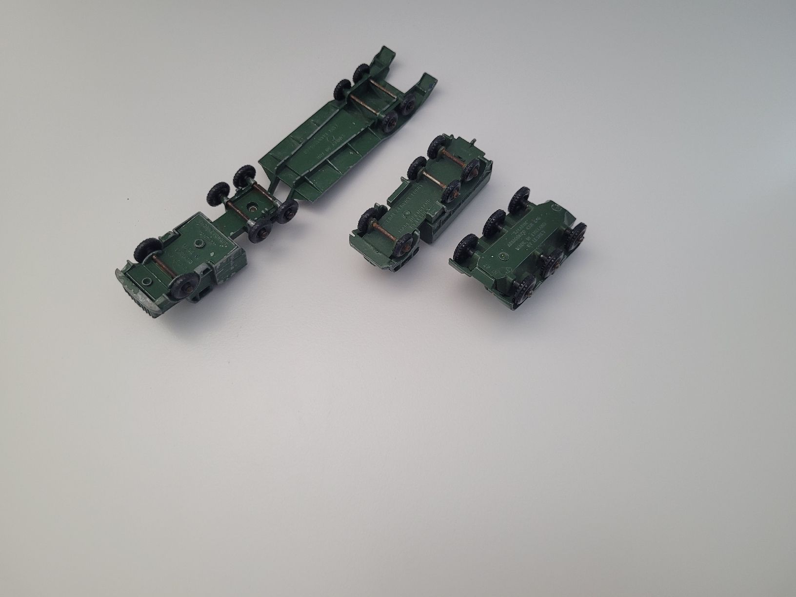 Lesney Modellini d'auto: 3 ARMY TRUCKS (LESNEY) 1/87 – Usato da Zumikon venduto da tho_9zm8 5