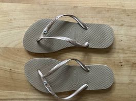 Havaianas Slim Crystal Glamour Swarovski, Grösse: 37-38