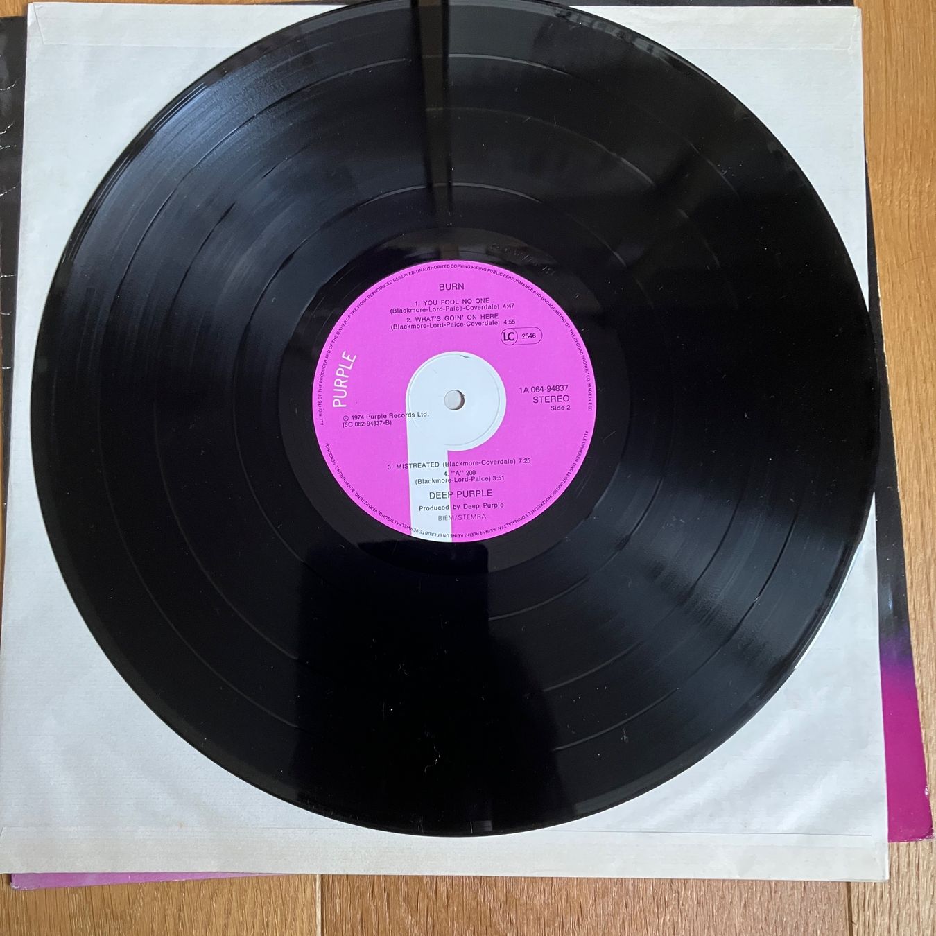 Dischi in vinile: Deep Purple – Burn – Usato da Altdorf UR venduto da Metallic0 1