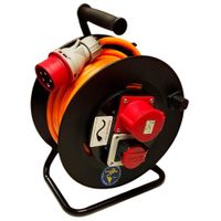 25m Pur Kabelrolle CEE16-5 IP44/T25 IP55 5x2.5mm2