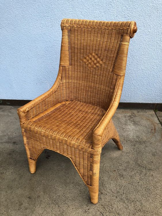 Korbstuhl Rattan Kaufen auf Ricardo