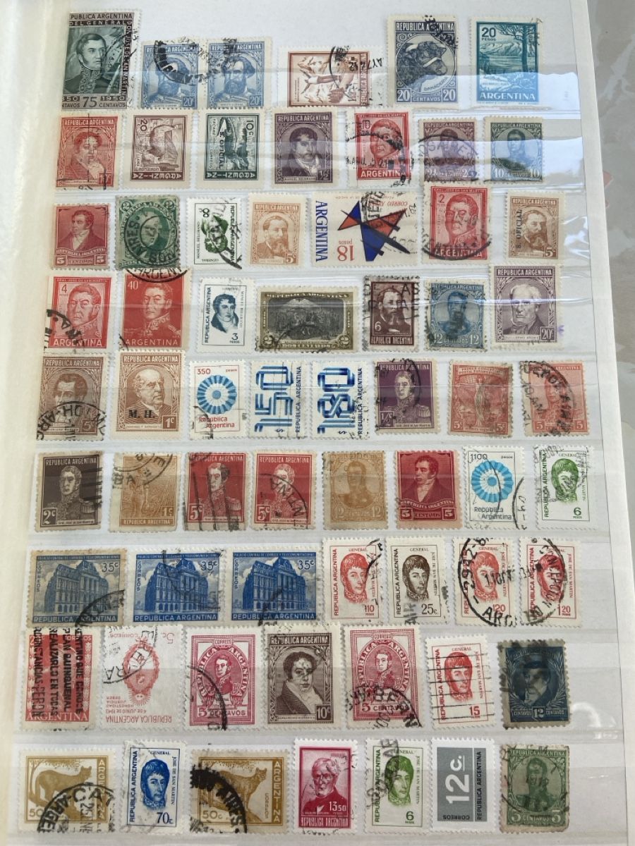 Tutti i francobolli: Collection timbres Argentine - 4 pages – Usato da Collex venduto da RCXGJ