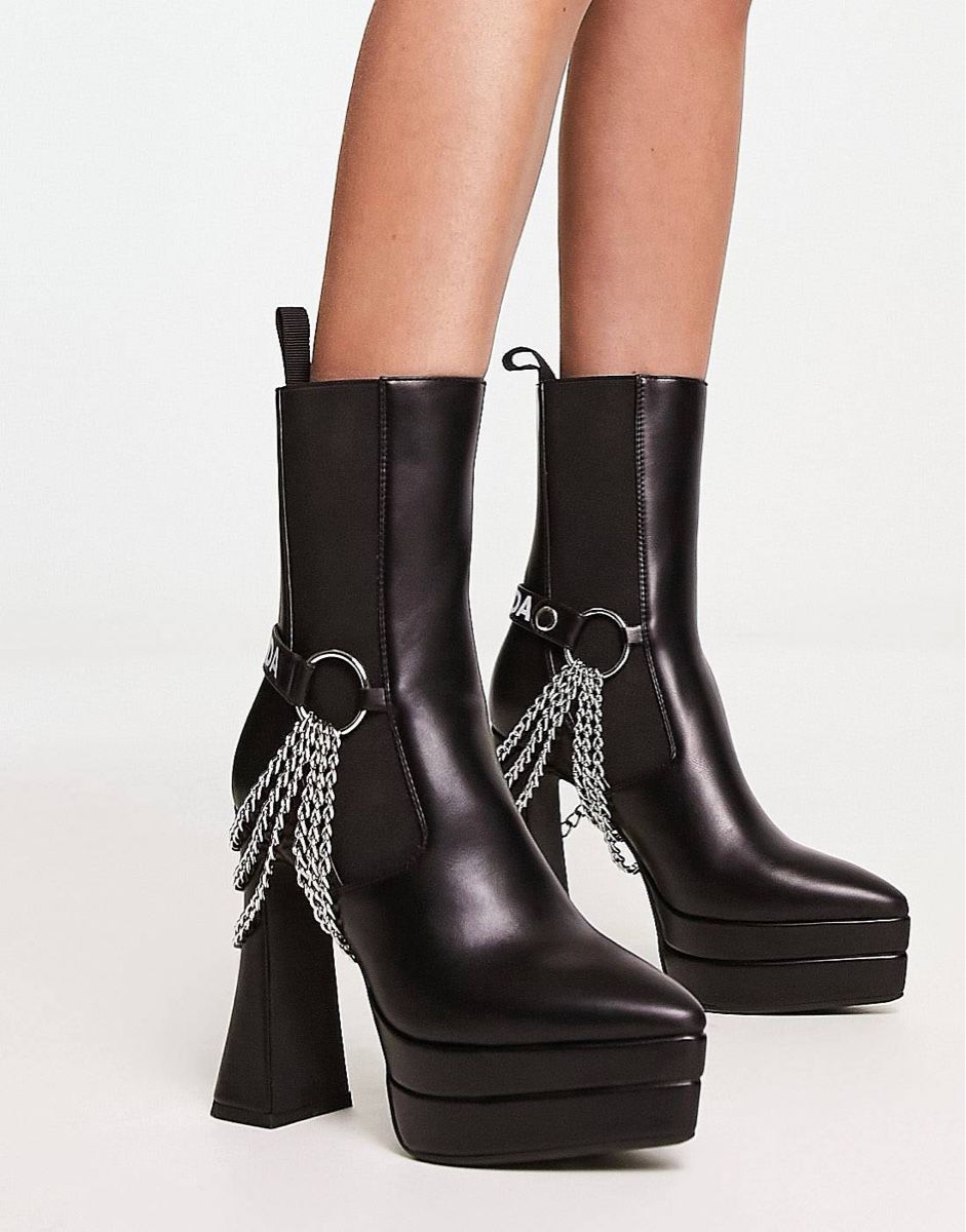Damenschuhe: LAMODA Plateaustiefelette – Neu und originalverpackt aus Zürich von luxuryoutlet1 7