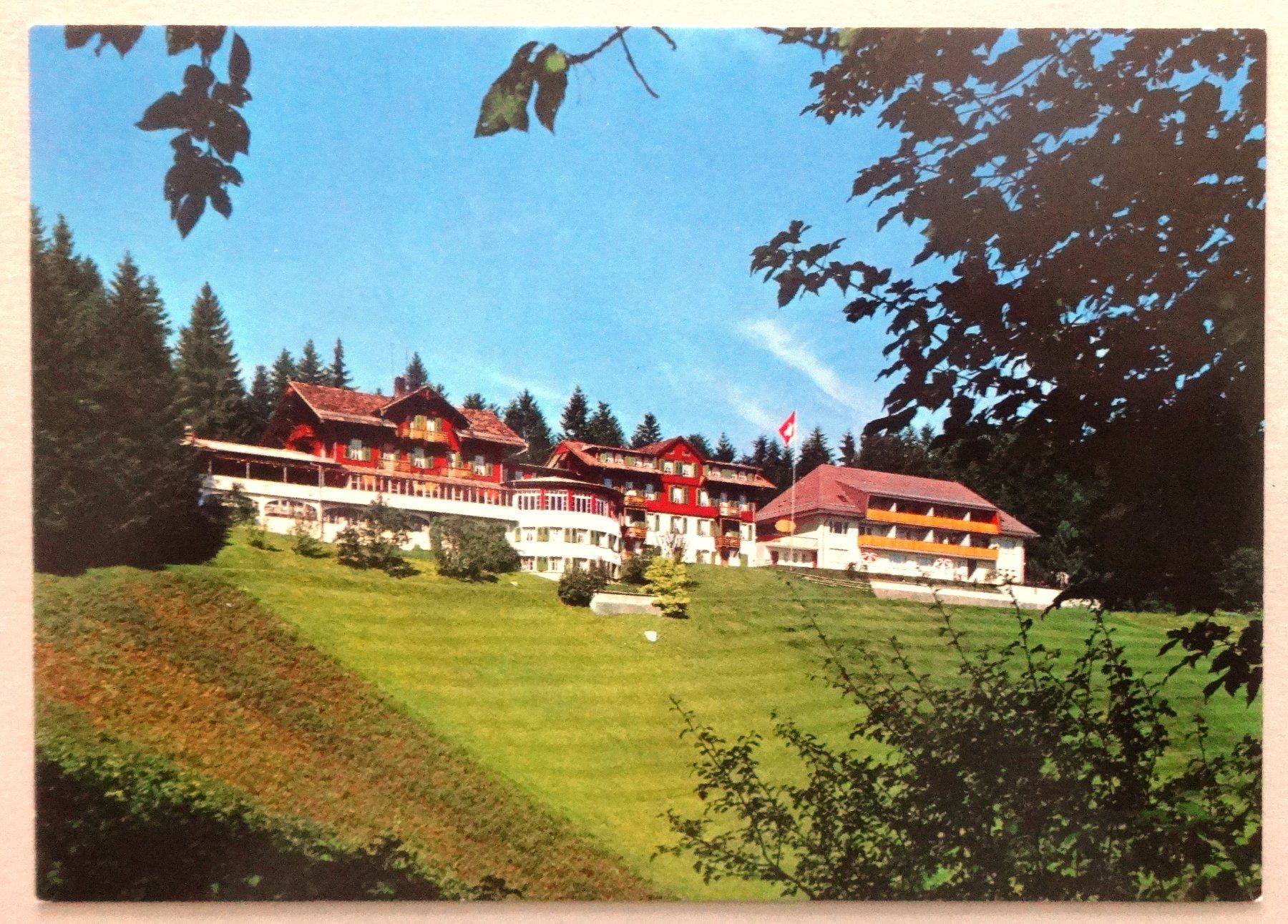 Cartoline postali: Hotel-Kurhaus Moosegg, Emmenmatt – Usato da Fétigny venduto da Billy2miny