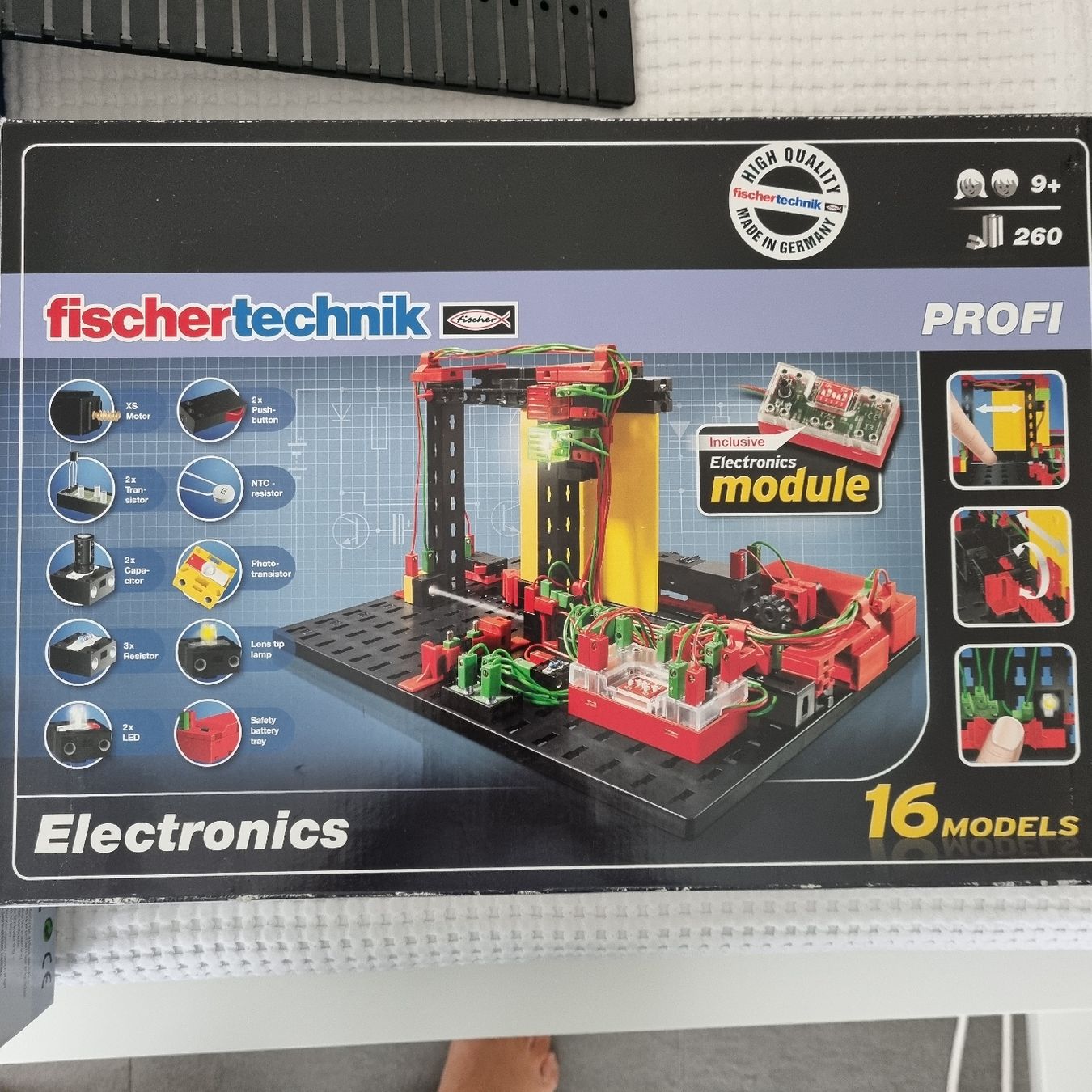 Kit di costruzioni: Fischertechnik Profi Electronics & Super Fun Park inkl. Box – Usato da Wädenswil venduto da Tuy 2