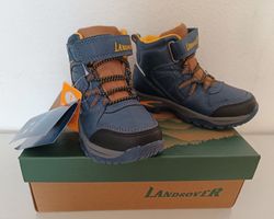 Landrover Winterschuhe Gr 26 Kinder blau/gelb Wanderschuhe