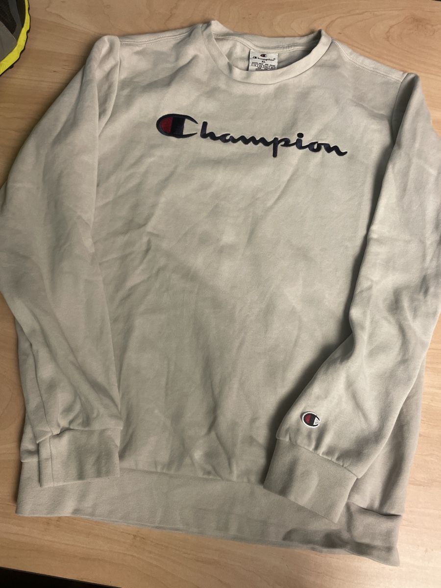 Champion Maglioni & Felpe: Neuer Champion Pullover, Beige, Gr.150/158 – Nuovo (secondo la descrizione) da Obergerlafingen venduto da cabo4